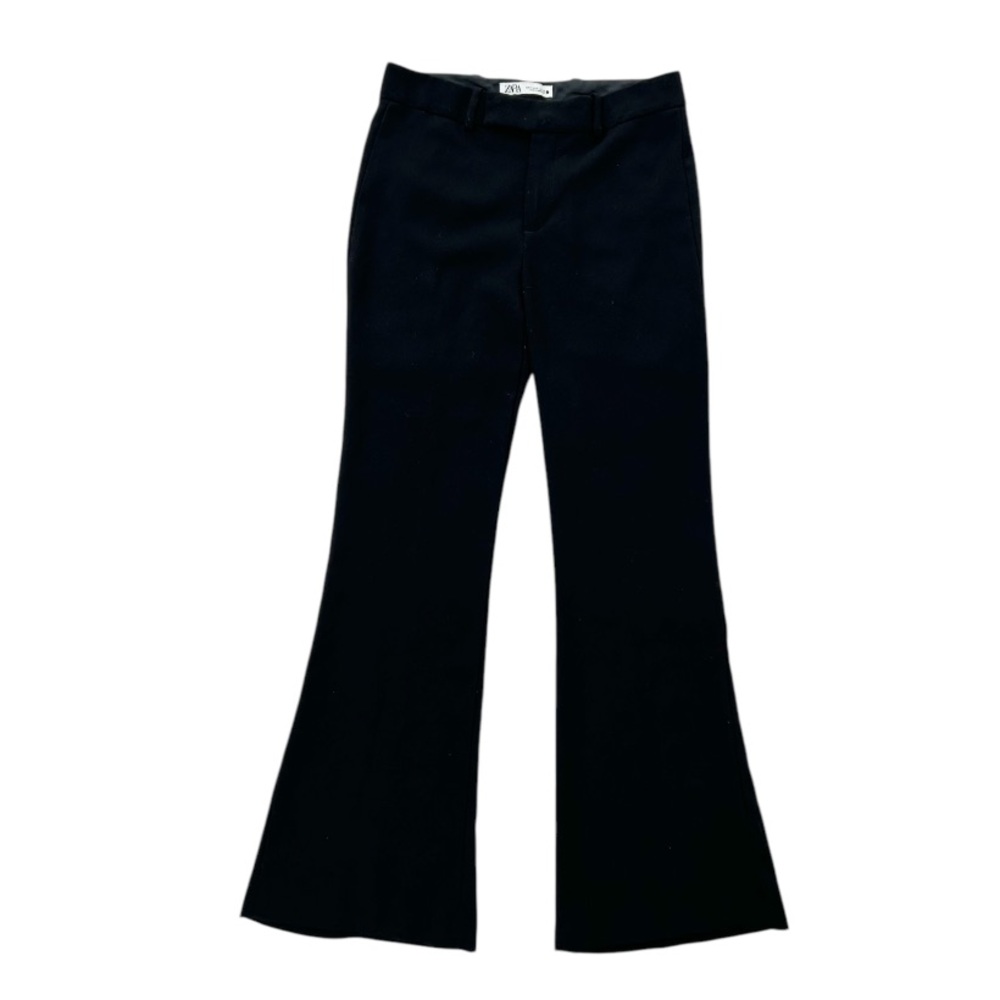 Zara Black Flared Trousers